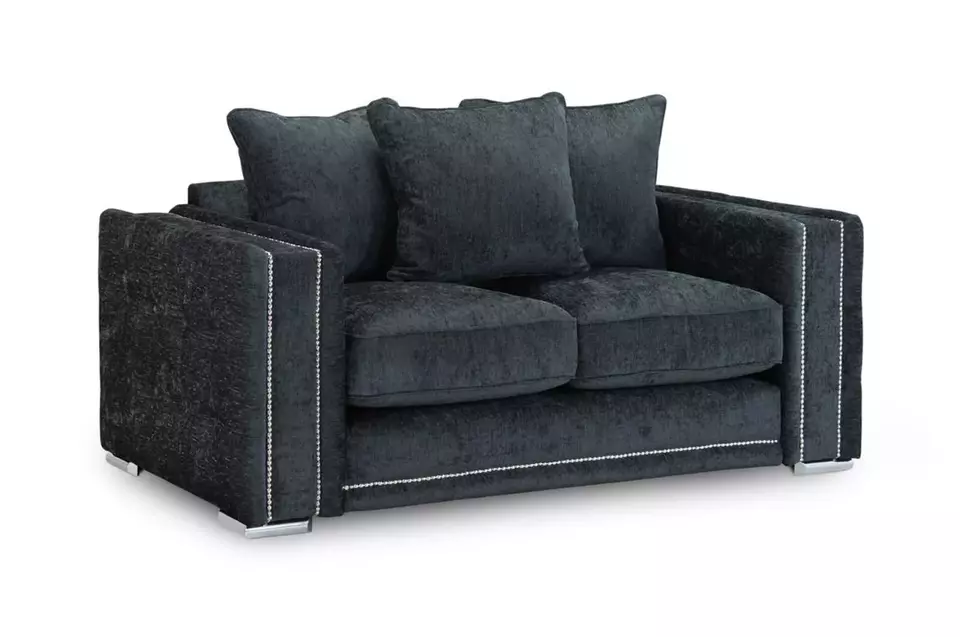 Alaska Plush Velvet Sofa